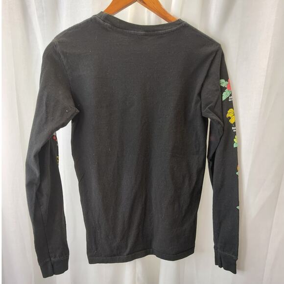 Disney Princess Boxed Lunch Black Long Sleeve T Flower Sleeves, XS - Picture 10 of 10